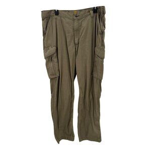 Carhartt Force Relaxed Fit Mens Cargo Pants 38x31 Olive Green Durable Workwear